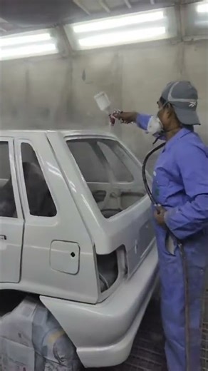 Suzuki Mehran color coat process#automobile .. more