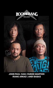 Tepat hari ini adalah 30 tahun anniversary BOOMERANG Band yang sudah mengalami masa pasang surut nya, masa indah dan masa kelam nya, penuh ketawa dan juga penuh ketegangan, membangun dan jatuh trus bangun lagi... 😃 Ya begitulah KISAH Kita, KISAH YANG BIRU 😃☕ Tapi kita KEMBALI lagi, dan PASTI ADA ENERGI LAGI... SELAMAT DATANG di era Reload ini bersama @gerilyaone_ @andibabas @irang22arkad @i_am_john_paul_ivan TETAP BERDIRI 🤘😃🤘 Kita selalu mendoakan member musisi yang pernah mewarnai perjalan