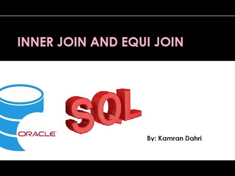 Equi Join and Inner Join
