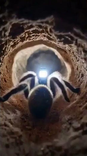 Inside a Tarantula Colony: POV from a Spider’s Back 🕷️🔬