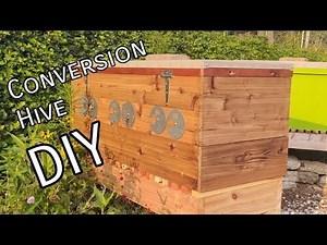 How I Built a Langstroth-Layens Conversion Honeybee Hive