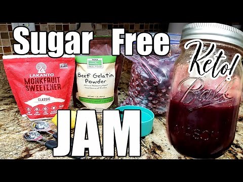 LOW CARB BLUEBERRY JAM | KETO JAM | SUGAR FREE JAM | NICOLE BURGESS