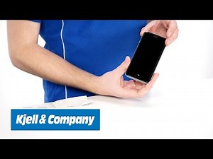 Kjell-TV - Hur monterar jag skärmskydd?