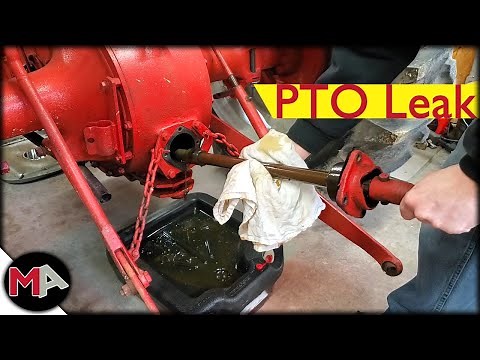 Fixing a Ford Tractor PTO Leak