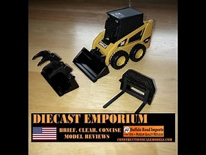 Norscot Cat 226B2 Skid Steer Loader Unboxing & Review