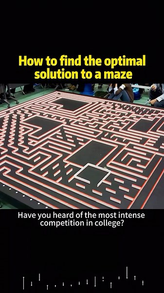 How to find the optimal solution to a maze #knowledge #science