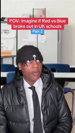 RED VS BLUE MAN, TENSEEEE😭😳 #fyp #foryou #viral #popular #comedy