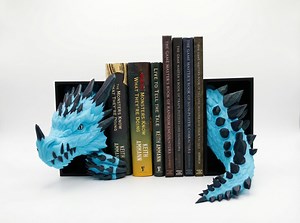Crystal Dragon Emerging Book Nook | Arcane Shelf Art | Fantasy Bookshelf Decor | Vivid Glass Eyes - Etsy Canada