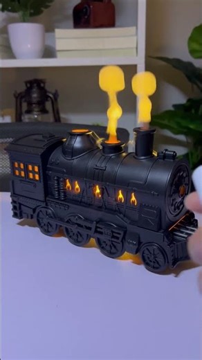 My new favorite room accessory #werdream #trainhumidifier #cozyvibes #humidifier #homedecorusa