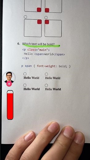 HTML and CSS quiz questions #coding #html #programming #javascript #programmer