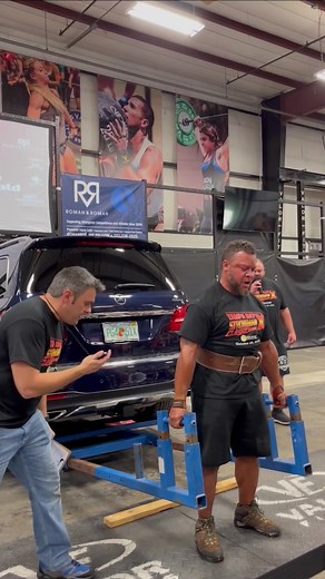 I learned I can lift a car! Came in 🥈 place with an 18 second hold, I could have done more but thought that was all I needed to win… #strongman