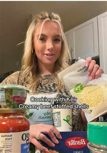 Creamy Beef Stuffed Shells Recipe