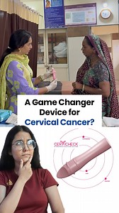 This small device could save thousands of lives.💛 Cervical cancer takes one woman in India every 8 minutes, yet early detection has a 90% recovery rate. CERVICHECK, India’s first clinically approved at-home HPV self-sampling kit, makes screening simple, private, and accessible—especially for women who avoid or can’t reach clinics. One test. Ten minutes. A chance to live. Share this with the women you love. #WomenHealth #CancerAwareness #HealthInnovation [Cervical Cancer Screening, HPV Testing I