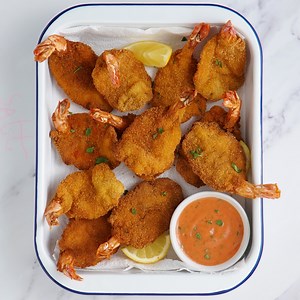 Get Recipe ▶️ https://khinskitchen.com/king-prawn-butterfly/ Indian restaurant style butterfly prawn recipe. | Khin's Kitchen