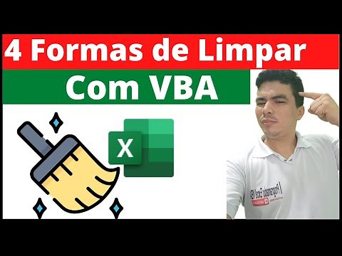 4 Formas de Limpar Com VBA, Clear VBA, ClearContents VBA, ClearComments VBA, ClearFormats VBA