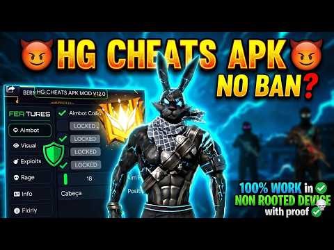 🔥HG CHETAS FREE (NO ROOT) 😱 | BR MOD MENU SAFE? | FREE FIRE 2026 NEW UPDATE 😱