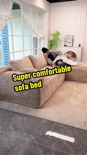 It fits my living room perfectly.#fyp #sofa #sofabed #relax #summervibes☀️