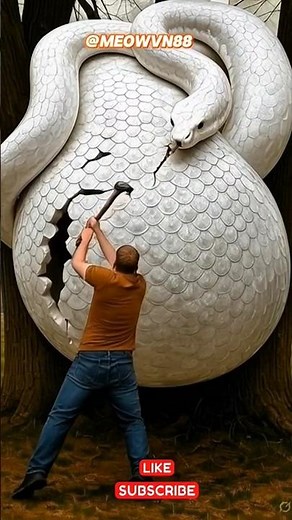 Rescue Bull from Giant Python Log 🐂🐍 | Unbelievable Jungle Rescue Shorts #comedy #animation #shorts