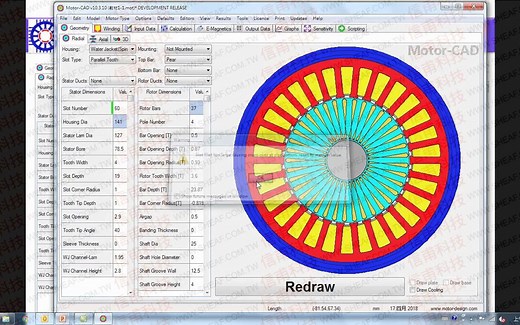 Motor-CAD三相感应电机设计