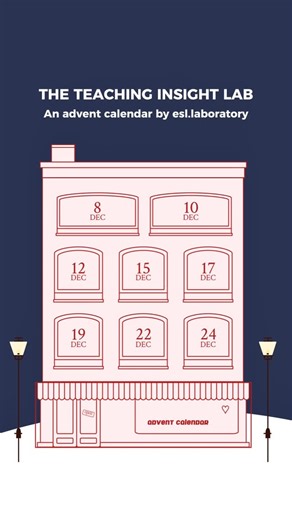 ESL lesson plans 🇺🇦 #geniallyambassador on Instagram: "The Teaching Insight Lab — an advent calendar for English teachers 🗓 When? December 8–24 📍 Where? Telegram (super easy, super fast) 👉🏻Free version: 1 classroom-ready activity every day (holiday-themes, can be used straightaway) 💳Paid version ($9.99): activity + deep-dive methodology + Miro boards for activities Focus: real learning > noise, trends, and endless games. Join The Teaching Insight Lab! Link in bio✨"
