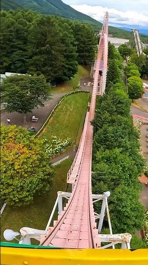 Most Intense Roller Coaster Loop?! 😨 Loop the Loop - Rusutsu Resort 🇯🇵 #shorts