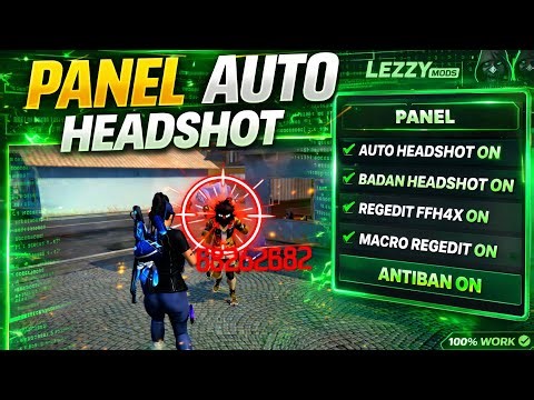 PANEL FF AUTO HEADSHOT‼️100% WORK - NO DRAG HEADSHOT TERBARU 2026 - ANTIBAN ✅
