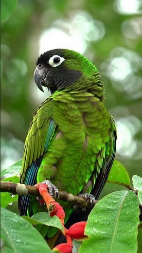 White-fronted Amazon Parrot Sound — Rare Spectacled Amazon Call You Must Hear! #birdsound #wildlife