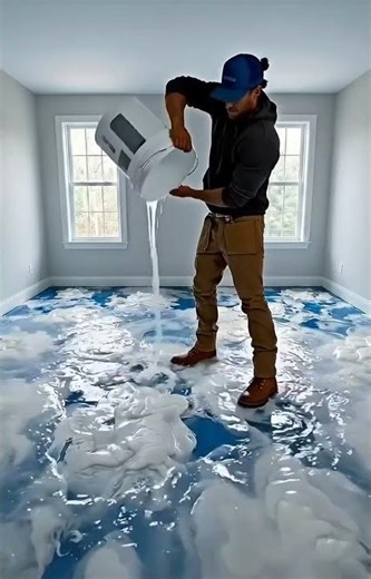 Lay clouds all over your bedroom! Waking up feels like float #aidesign #modernhouse #housetransform