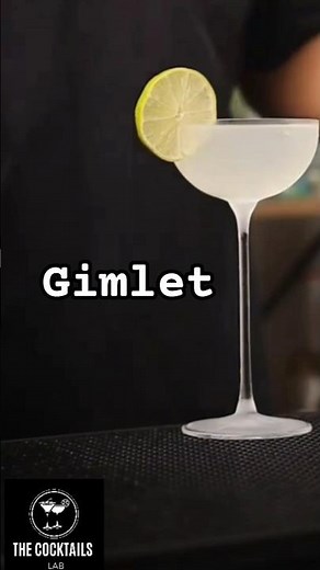 How To Make A Classic Gimlet Cocktail - Easy Gin recipe #gimlet #gimletcocktail #howtomakegimlet