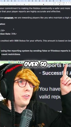 Roblox Reward SCAM! They DON'T Pay You Robux! #shorts