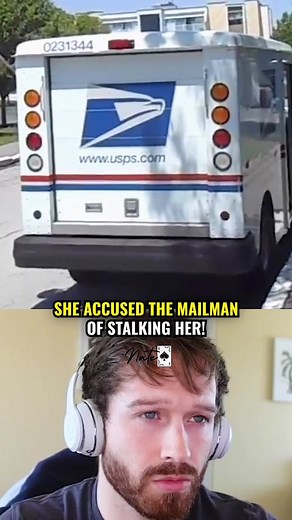Crazy lady accuses her mailman of secretly stalking her 🙄 #acenate