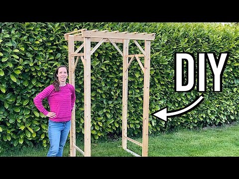 Garden Arbor Build - DIY