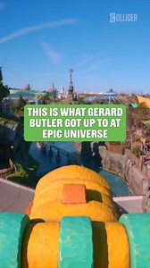 3.6K views · 29 reactions | How To Train Your Dragon star Gerard Butler went to Universal Epic Universe and this is what he got up to  plus he has some recommendations for you if you are going! #GerardButler #HowToTrainYourDragon #EpicUniverse #UniversalEpicUniverse | Collider.com | Facebook
