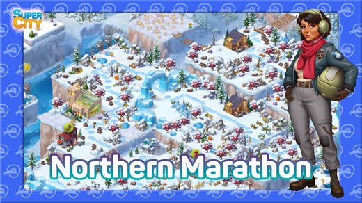 Join Amelia in her trip to a magical snow wonderland! ❄️ | SuperCity