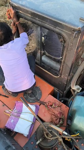 Machine ka glass fitting karte time | All indian operator akta
