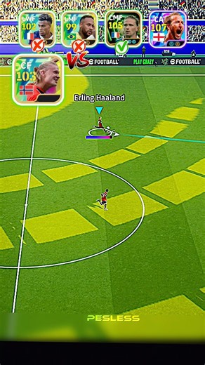Can New Potw Haaland Beat Neymar Jr🥶😱 #efootball2026 #pes