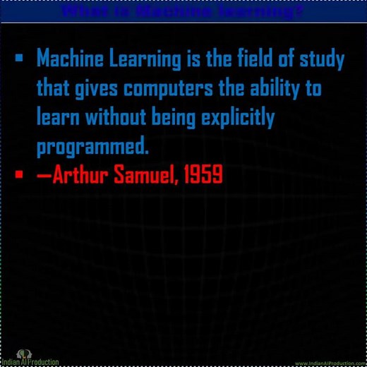 What is Machine Learning? | Data Science | Machine Learning Interview Question