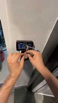 Electric magnet lock em lock￼ installing and add user id card… #services #emlock #myskills
