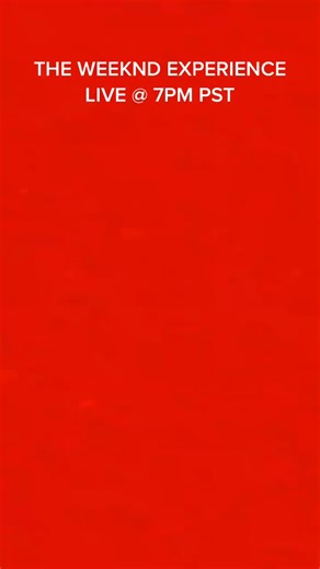 The Weeknd Experience Live Stream Tonight