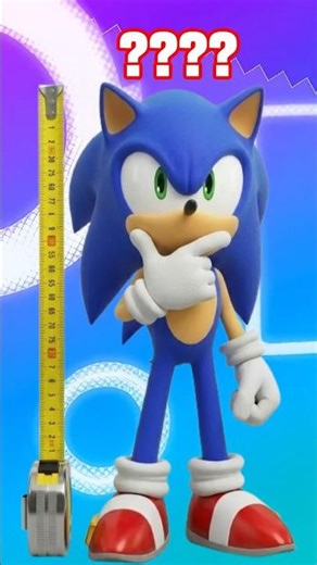 How Old is SONIC? Sonic Characters Official Ages! #shorts