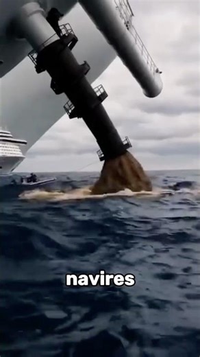 Où vont les déchets de 5 000 personnes en pleine mer ? 💩🚢 #ship #ocean #shorts