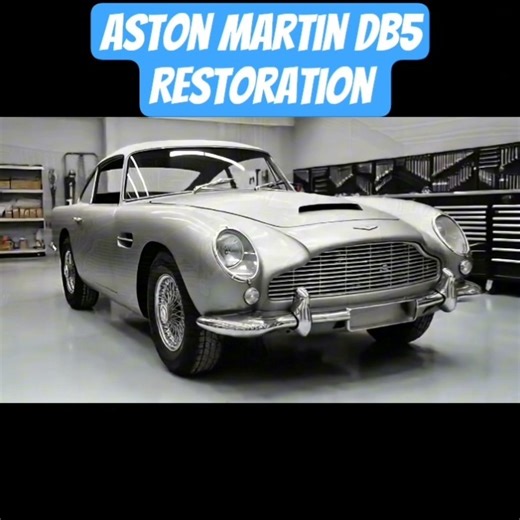 Aston Martin DB5 1964 James Bond series restoration