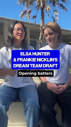 Elsa Hunter and Frankie Nicklin from the Sydney Sixers chose their dream cricket team 💙🔓 #ITSPORTS # ITFACTOR #ITSPORTSCRICKET #elsahunter #FrankieNicklin #sydneysixers #cricket | Itsports Global