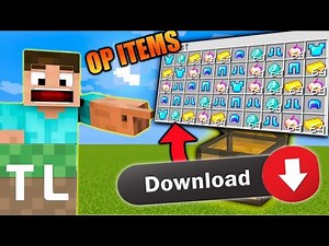 HOW TO DOWNLOAD CHEST ARE OP MOD IN TLAUNCHER MINECRAFT || FREE ||