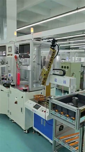 Applications of intelligent servo screwdrivers: XDT motor production line #automatedsolutions