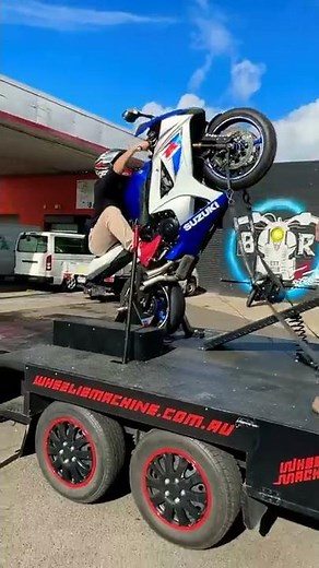 SUZUKI GSXR1000 wheelie practice - CLUTCH UP WHEELIE | WHEELIE MACHINES AUSTRALIA