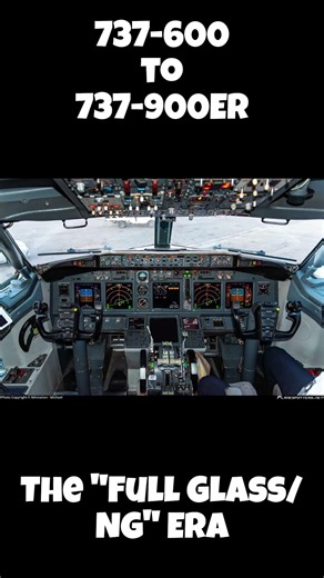 737 Cockpit Evolution: Steam to Glass! ✈️ #aviationhistory #aircraft #aviation