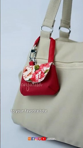 MIRA Pouch: Turn fabric scraps into a pouch (No Zippers!)