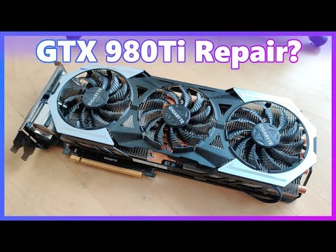 Can the GTX 980Ti G1 Gaming be repaired?