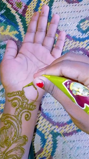Arabi mehandi most design better mehndi for beginners #ytshorts